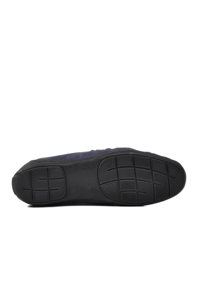 Aspor Lacivert Nubuk Erkek Loafer Ayakkabı - 5