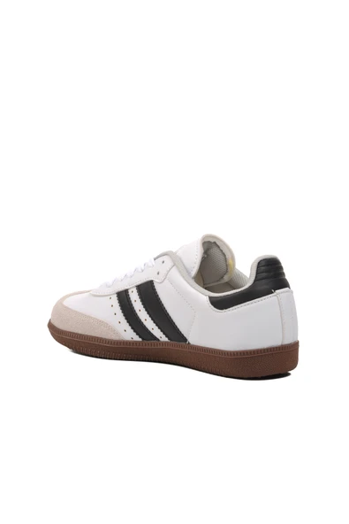 Walkway Beyaz Siyah Unisex Sneaker - 4