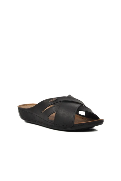 Aspor Siyah Kadın Terlik - Resim 3