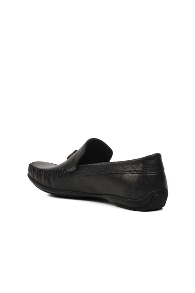 Aspor Siyah Erkek Loafer Ayakkabı - 4