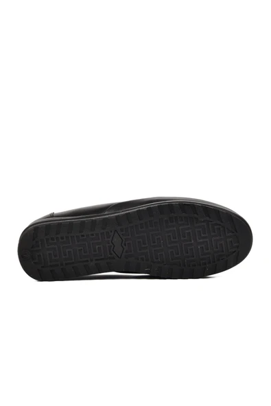 Aspor Siyah Kadın Düz Rahat Günlük Ayakkabı - Resim 5