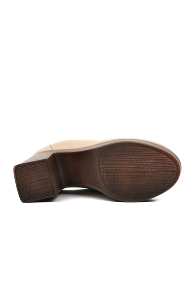 Venüs Bej Kadın Topuklu Terlik - 5