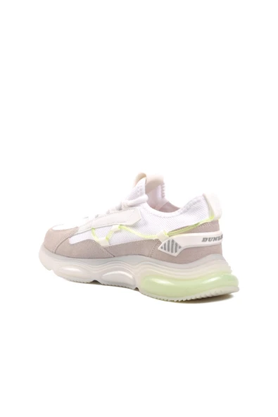 Dunlop Beyaz Suni Deri Erkek Spor Ayakkabı - 4