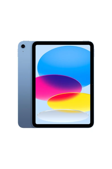 Apple iPad 10. Nesil Wi-Fi 256 GB 10.9" MCMF4TU/A Mavi Aksesuarsız Tablet - Resim 2