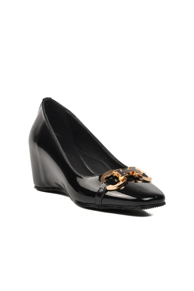 Aspor Siyah Kadın Topuklu Ayakkabı - 3