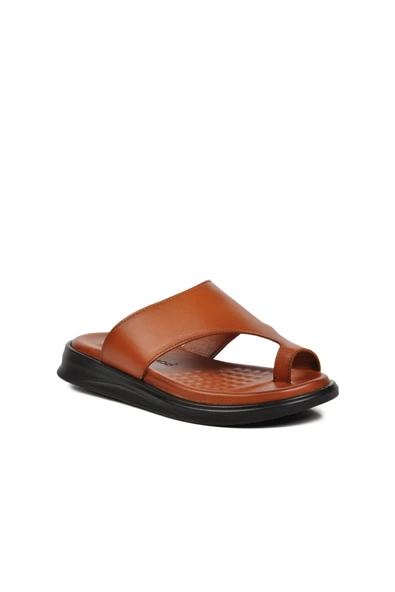 Aspor Taba Hakiki Deri Erkek Terlik - 3