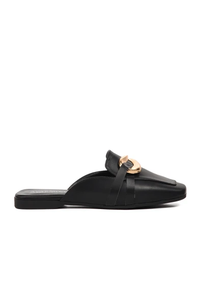 Aspor Siyah Kadın Terlik