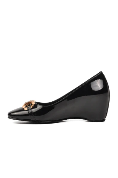 Aspor Siyah Kadın Topuklu Ayakkabı - 2