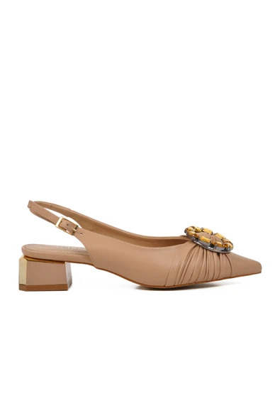 Aspor Bej Kadın Abiye Ayakkabı ürün görseli