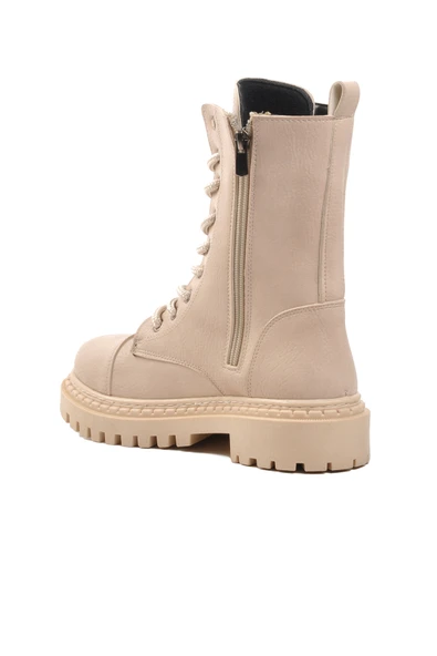 Aspor Bej Süet Kadın Bot - Resim 4