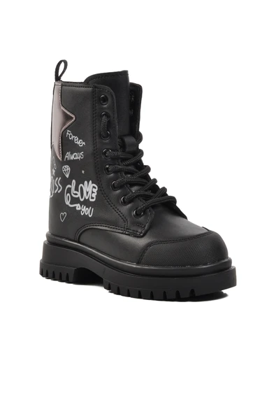 Pepino Siyah Kız Çocuk Bot - 3