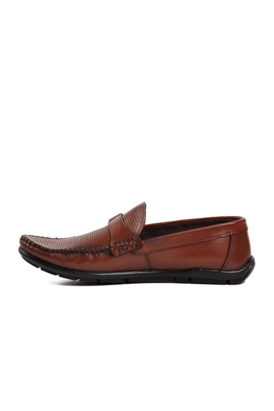 Bulldozer Taba Erkek Loafer Ayakkabı - 2