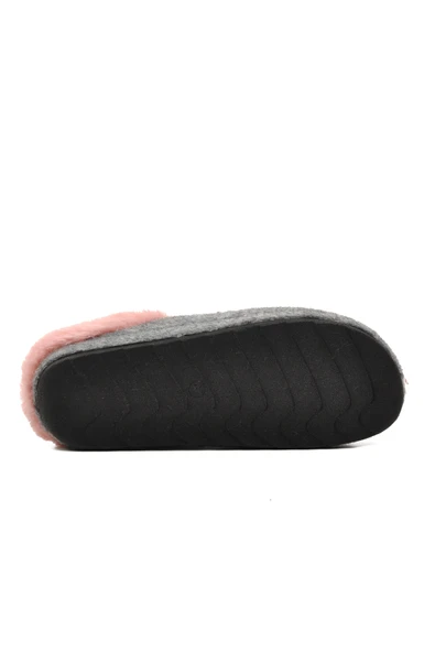 Aspor Gri Kadın Ev Terliği - 5