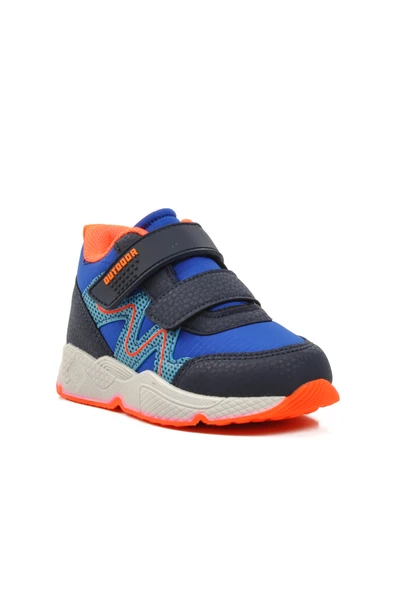 Pepino Mavi Saks Lacivert Fosfor Turuncu Bebek Outdoor Bot - 3