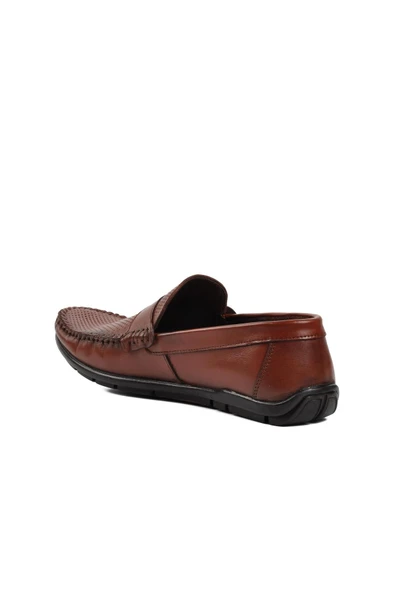 Bulldozer Taba Erkek Loafer Ayakkabı - 4
