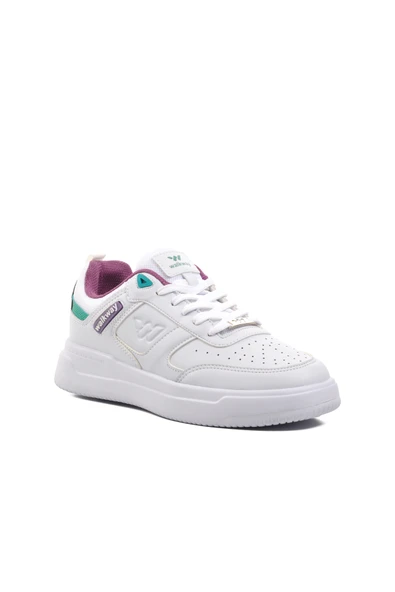 Walkway Beyaz Mor Unisex Sneaker - Resim 3