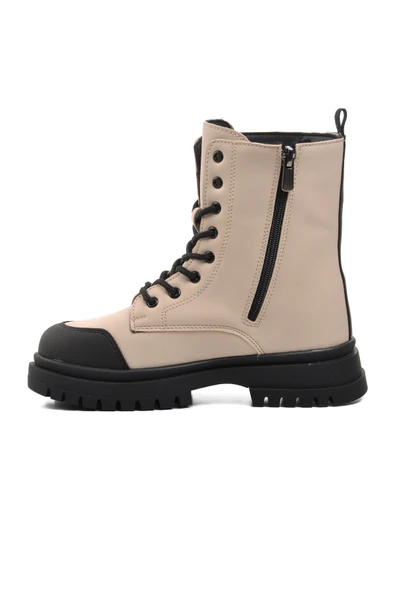 Pepino Bej Poliüretan Kız Çocuk Bot - Resim 2