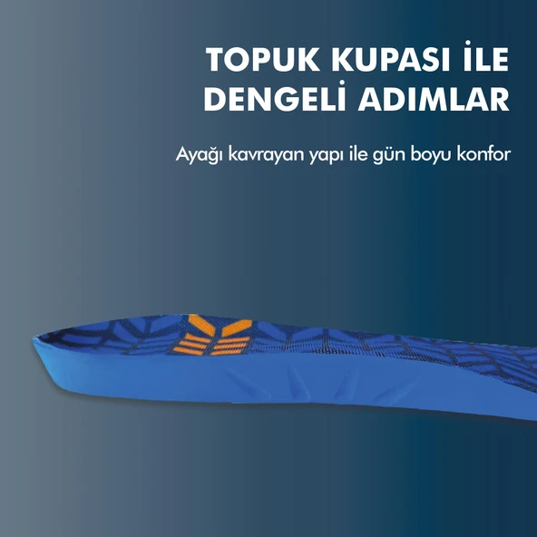 BG184 | Yumuşak Memory Foam, Darbe Emici, Ortopedik, İş Ayakkabıları ve Botlar için İç Tabanlık - Resim 5