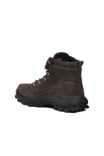 Bulldozer Antrasit Nubuk Trekking Outdoor Bot - Resim 4