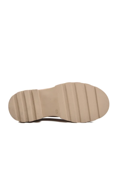 Aspor Nude Nut Kadın Günlük Loafer Ayakkabı - 5