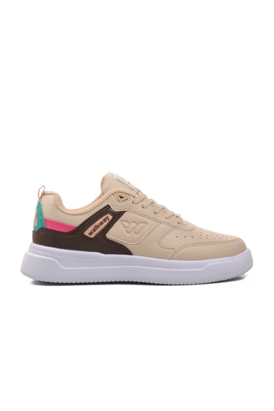 Walkway Bej Kahve Unisex Sneaker