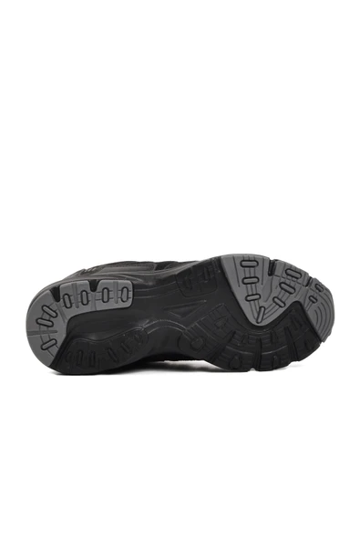 Walkway Siyah Siyah Tekstil Unisex Spor Ayakkabı - 5