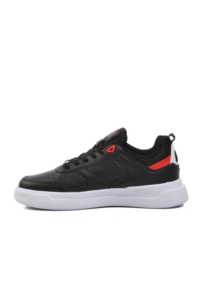 Walkway Siyah Beyaz Unisex Sneaker - Resim 2
