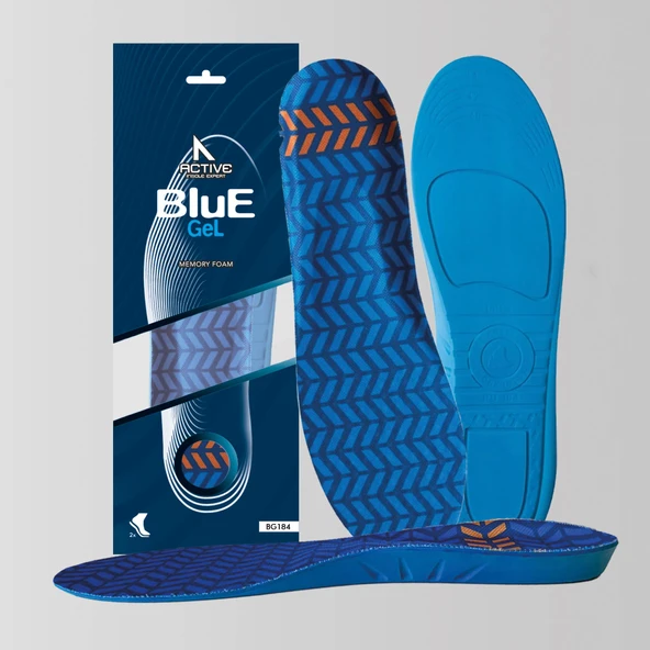 BG184 | Yumuşak Memory Foam, Darbe Emici, Ortopedik, İş Ayakkabıları ve Botlar için İç Tabanlık ürün görseli 1