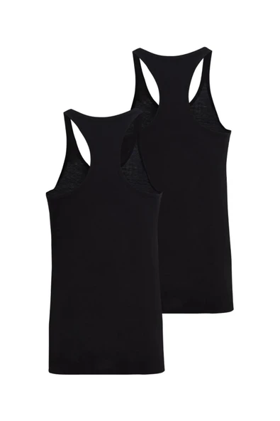 BLACKSPADE ERKEK SIRTI ÇAPRAZ ATLET 2 Lİ PAKET 9676 - 8
