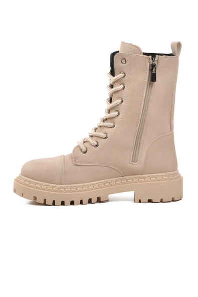 Aspor Bej Süet Kadın Bot - Resim 2