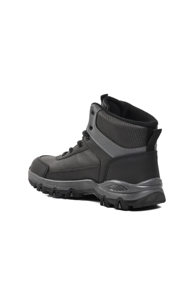 Aspor Siyah Poliüretan Unisex Outdoor Bot - 4