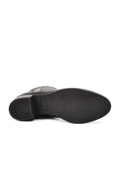 Voyager Siyah Kadın Topuklu Bot - Resim 5