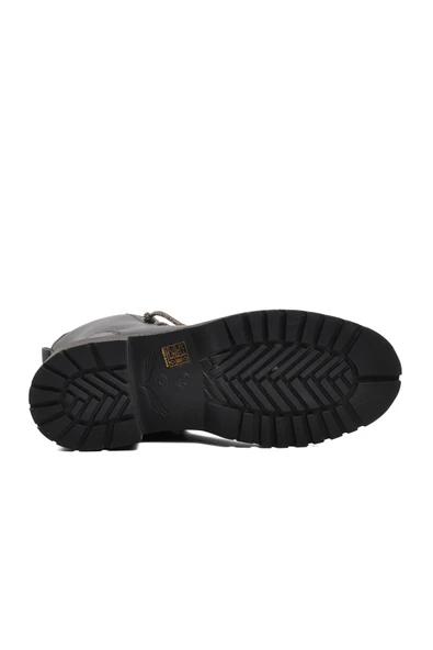 Aspor Siyah Kadın Topuklu Bot - 5