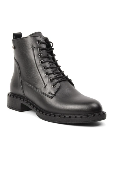 Voyager Siyah Kadın Topuklu Bot - 3