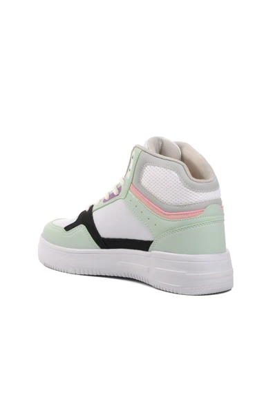 Walkway Beyaz Su Yeşili Unisex Hi Sneaker - 4