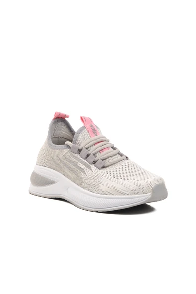 Walkway Buz Gri Pudra Çocuk Yürüyüş spor ayakkabısı - Resim 3