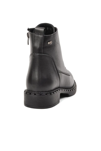 Voyager Siyah Kadın Topuklu Bot - 4