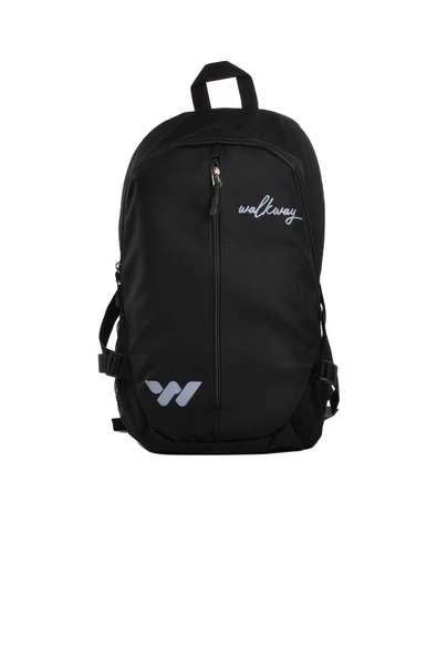 Walkway Siyah Unisex Okul Çantası Sırt Çantası