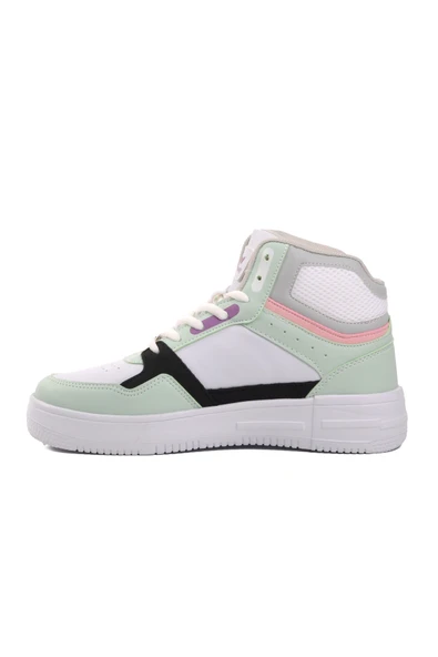 Walkway Beyaz Su Yeşili Unisex Hi Sneaker - 2