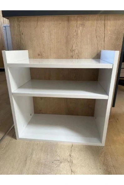 Tezgah Üstü Medefe Fırın Mikrodalga Mutfak Rafı Mutfak Dolabı Beyaz Medefe