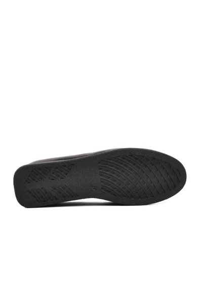 Aspor Siyah Kadın Loafer Ayakkabı - 5