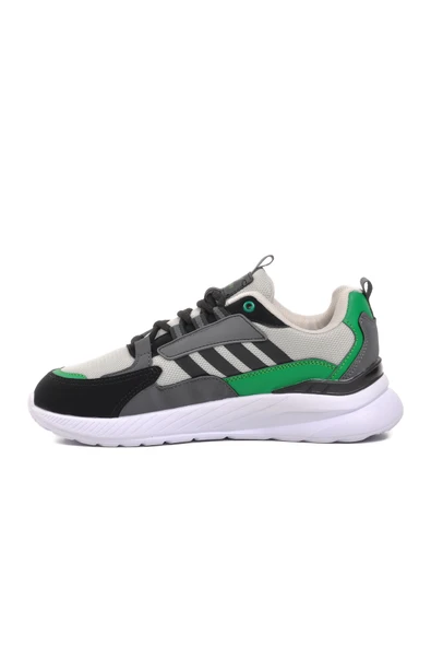 Walkway Buz Gri Siyah Yeşil Kadın Spor Ayakkabı Sneaker - 2