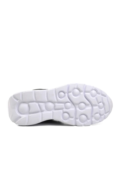 Walkway Siyah Beyaz Kadın Spor Ayakkabı Sneaker - 5