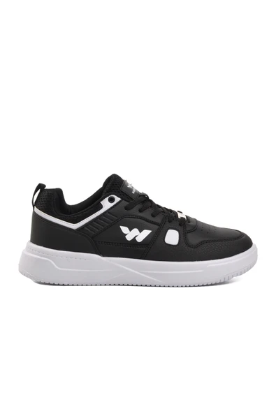 Walkway Siyah Beyaz Erkek Sneaker