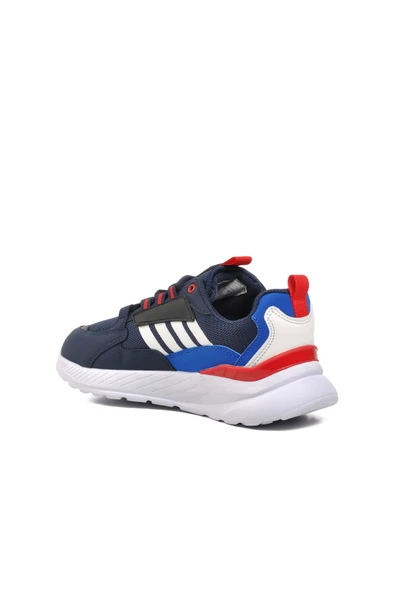 Walkway Lacivert Beyaz Kırmızı Kadın Spor Ayakkabı Sneaker - Resim 4