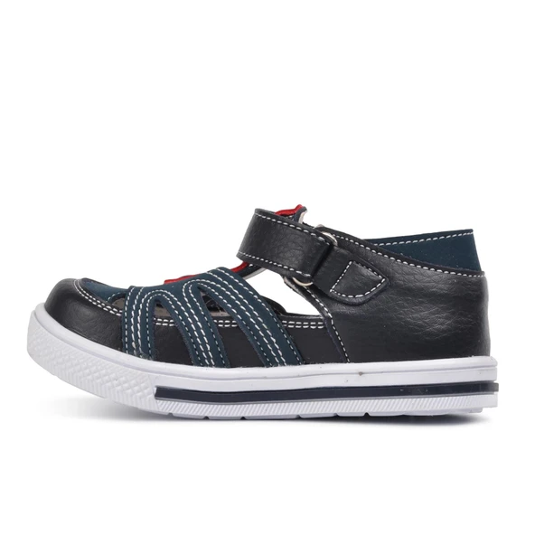 Aspor Lacivert Kırmızı Comfort Erkek Çocuk Günlük Ayakkabı - 2