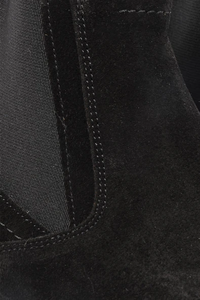 Fosco Siyah Nubuk Hakiki Deri Erkek Chelsea Bot - Resim 3