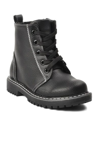 Aspor Siyah Unisex Çocuk Bot - 3