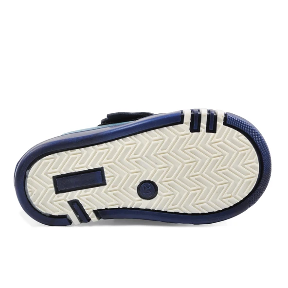 Aspor Lacivert Süet Suni Deri Çocuk Günlük Ayakkabı - 4