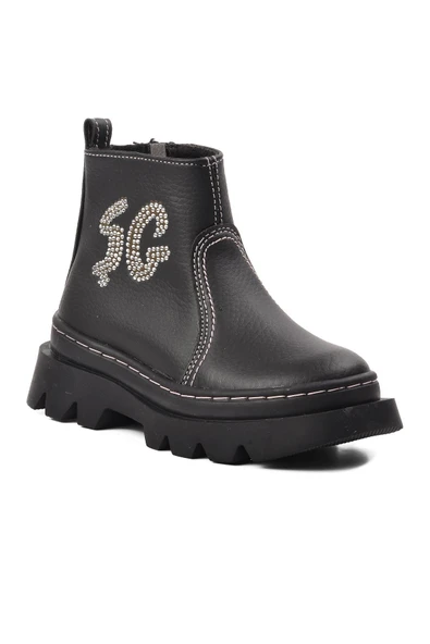 Aspor Siyah Kız Çocuk Bot - Resim 3